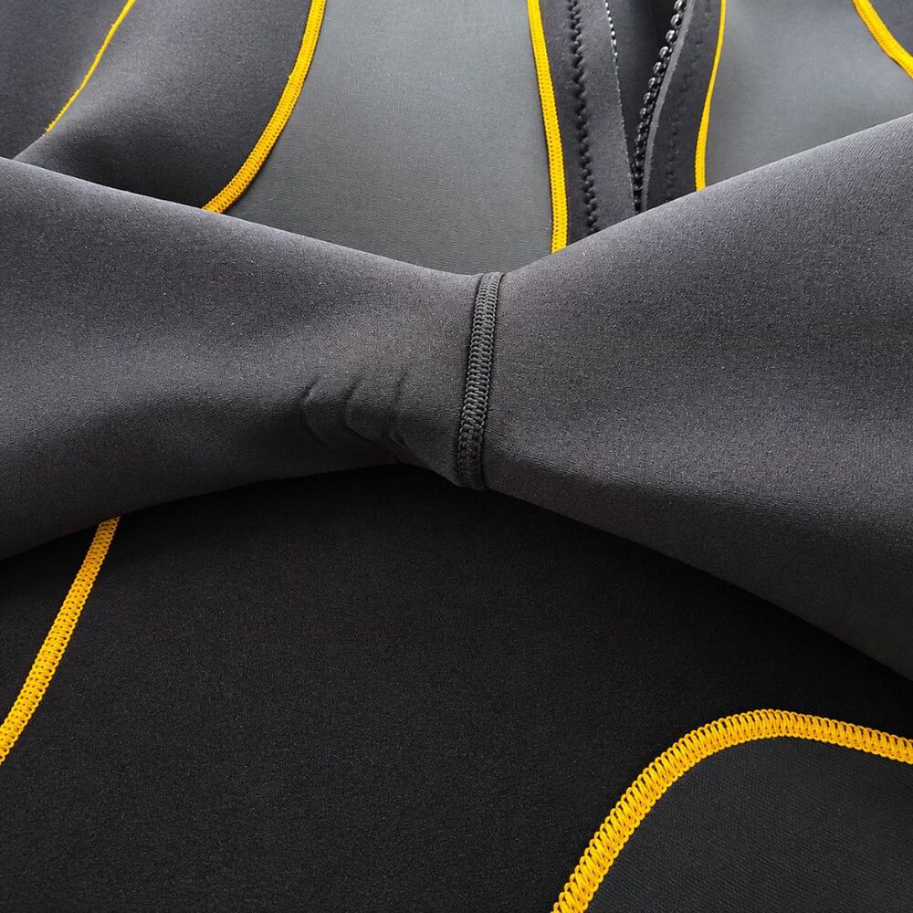 O'Neill Reactor II 2mm Springsuit Mens M Back Zip Wetsuit + Rash Guard Yellow - Picture 8 of 16